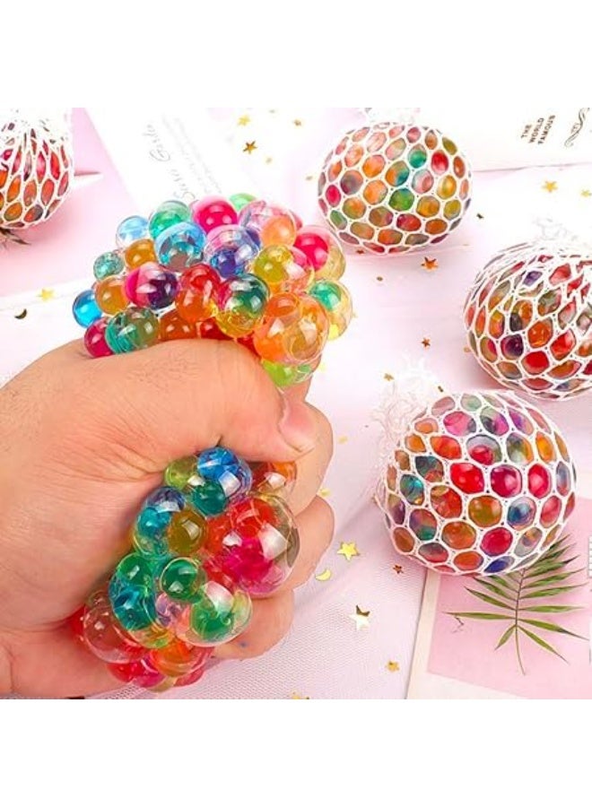 Ball A set of 12 silicone foam massage balls with gel from Imtion, multi-colored - Image 2